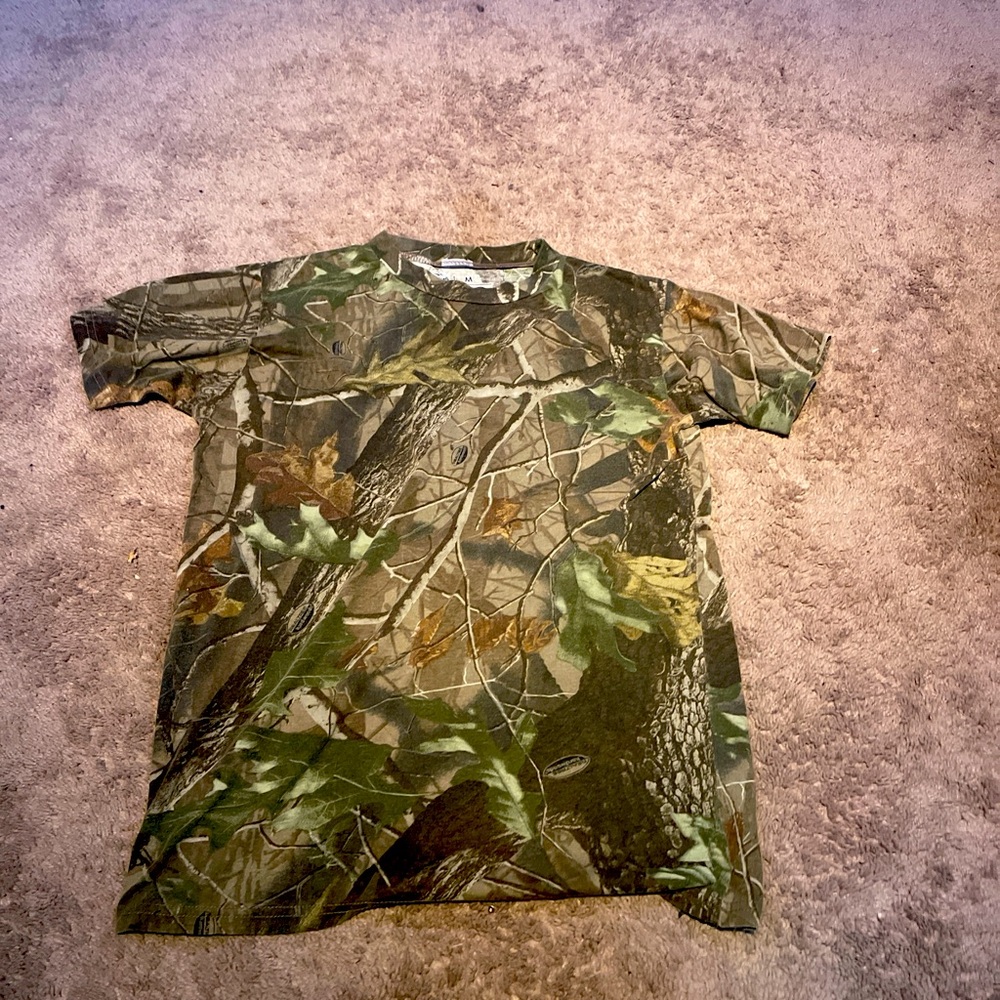 Real tree camo short sleeve